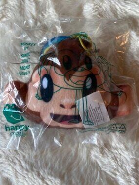 2/$30 MCDONALDS The Emoji Movie Plush Monkey Happy Meal Toy Collectible 2017 NIP